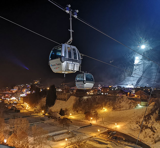 Night Skiing, Morzine